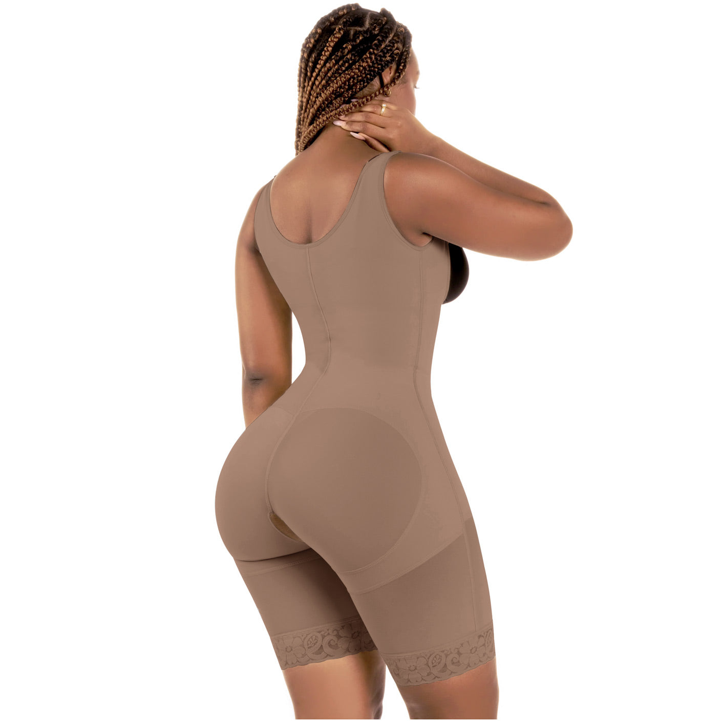 Bling Shapers 098 | Colombian Butt Lift | Tummy Control Shapewear for Curvy Women with Wide Hips and Small Waist | Powernet Magic