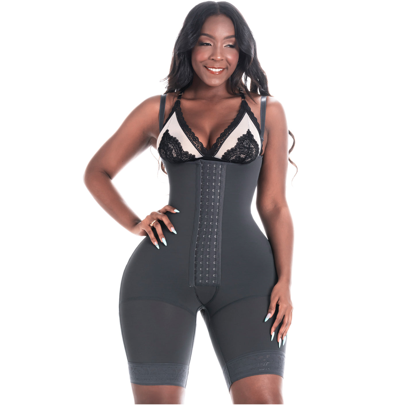 Bling Shapers 573BF | Experience the Sensational Transformation with Bling Shapers 573BF: Colombian Butt Lifting Shapewear for Women | Unleash Your Curves with Open Bust Design | Harness the Power of Powernet