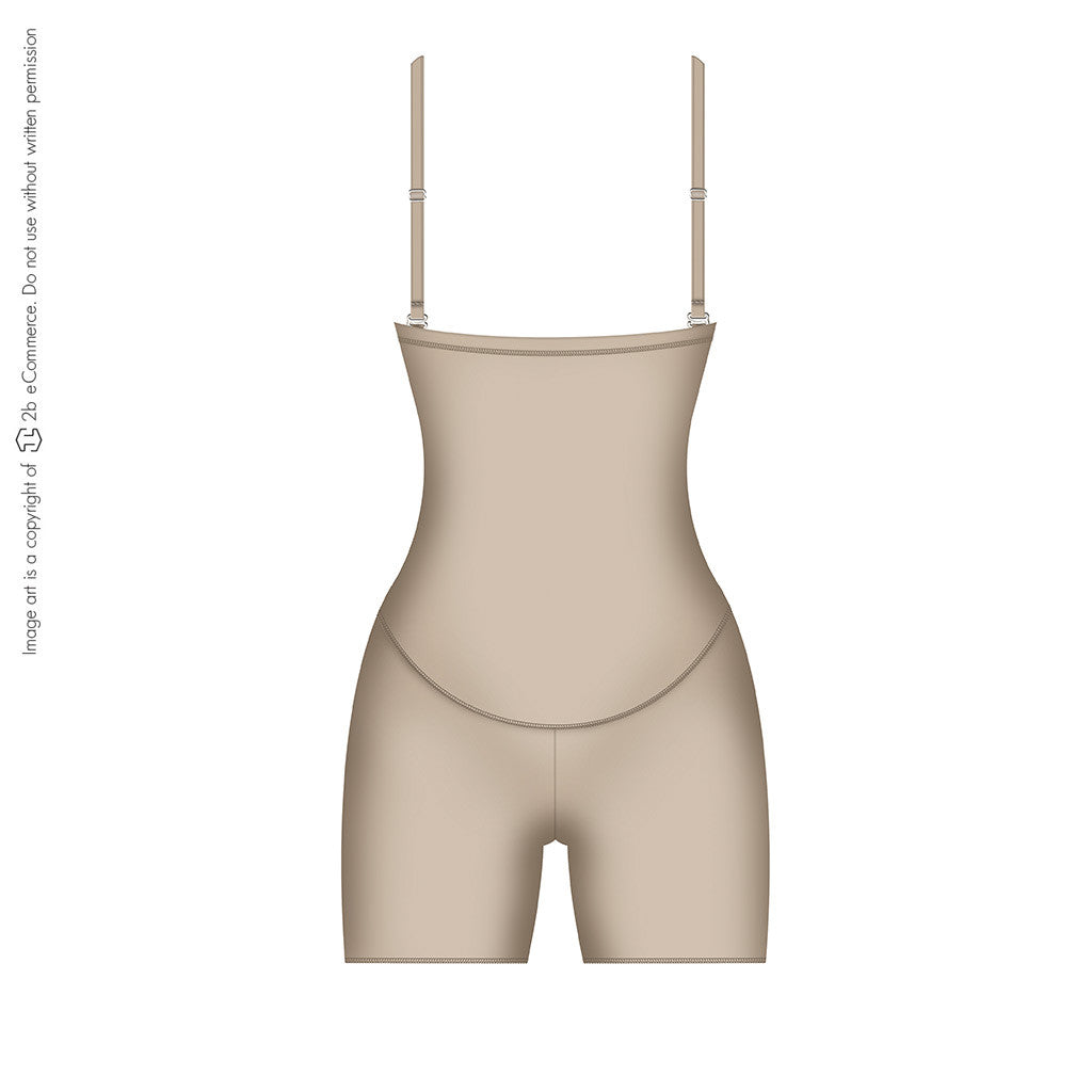 Diane & Geordi 2396  Open Bust Mid Thigh Postpartum Compression Shape –  Chica Sexy Boutique