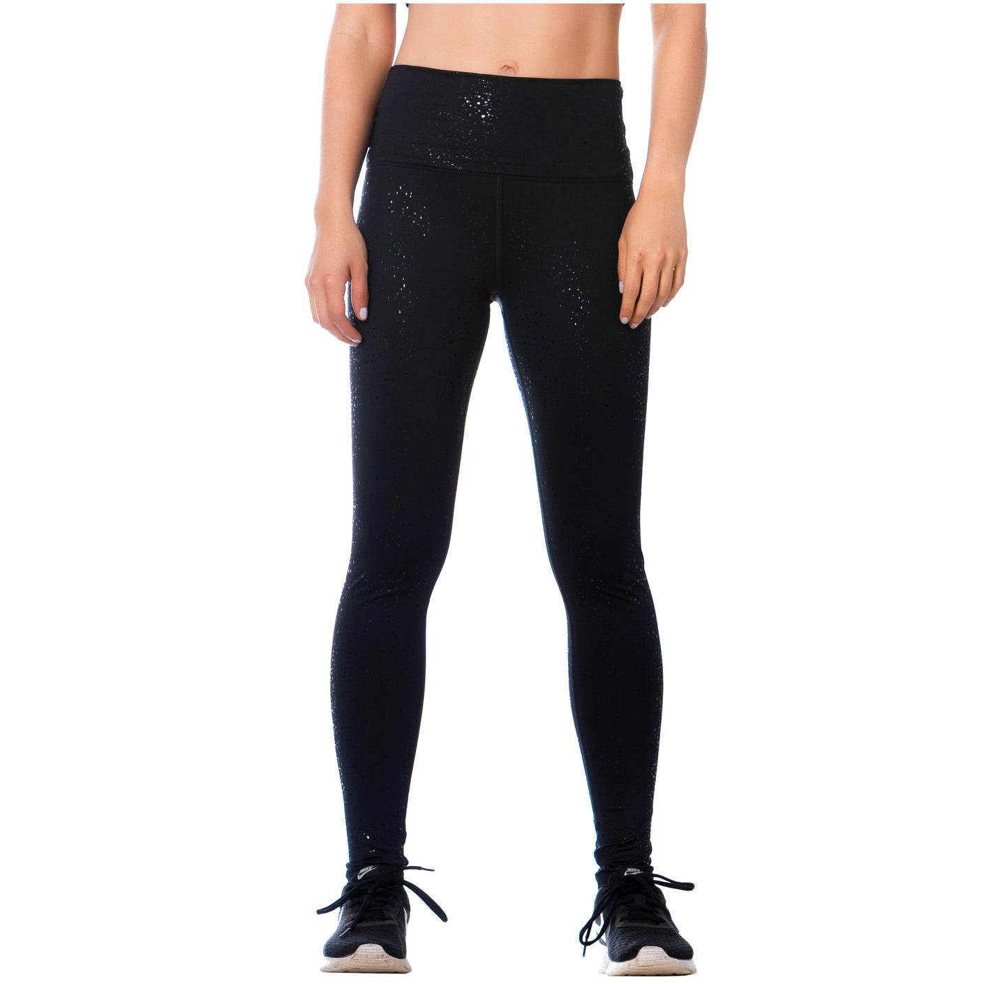 FlexMee 946172 | Colombian High Waisted Leggings for Women in Black | Chica Sexy